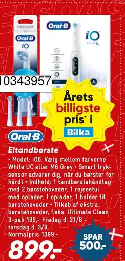 Wupti Oral-B Eltandborste tilbud