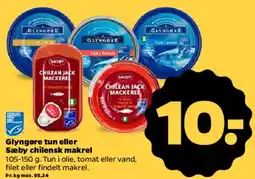 Netto Glyngøre tun eller Sæby chilensk makrel tilbud