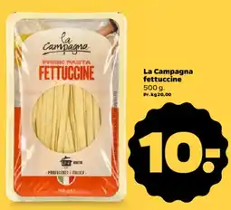Netto La Campagna fettuccine tilbud