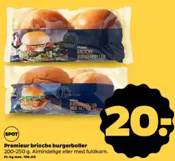 Netto Premier brioche burgerboller tilbud