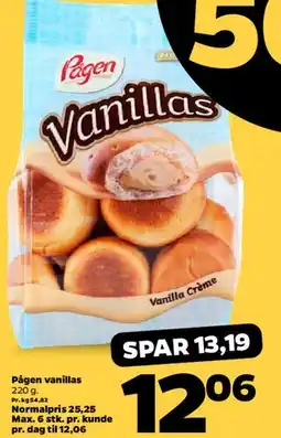 Netto Pågen Vanillas tilbud