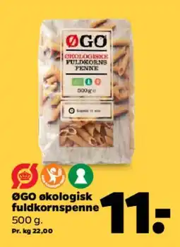 Netto ØGO økologisk fuldkornspenne tilbud