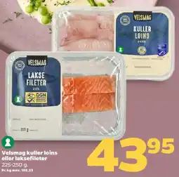 Netto Velsmag kuller loins eller lakse fileter tilbud