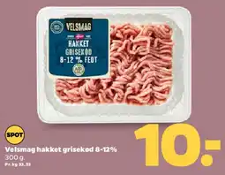 Netto Velsmag hakket grisekød 8-12% tilbud