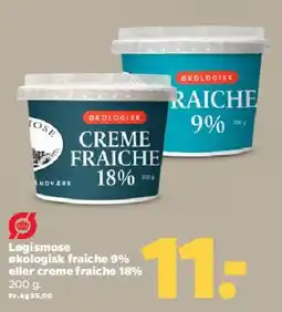 Netto Logismose økologisk creme fraiche / fraiche tilbud