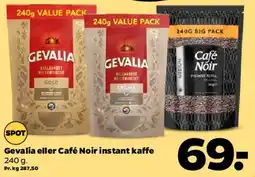 Netto Gevalia eller Café Noir instant kaffe tilbud