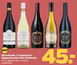 Netto Silverboom / Il Capolavoro Appassimento / Zinfandel tilbud