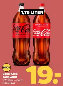 Netto Coca‑Cola sodavand 1,75 liter tilbud