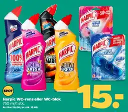 Netto Harpic WC-rens eller WC-blok tilbud