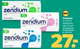 Netto Zendium tandpasta (2-pak) tilbud