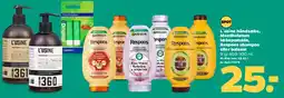 Netto Garnier Respons shampoo eller balsam / L'USINE produkter tilbud