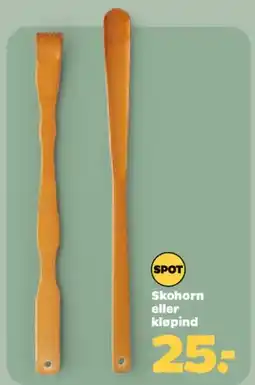 Netto Skohorn eller klopind tilbud