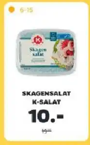 Netto Skagensalat - K-Salat tilbud
