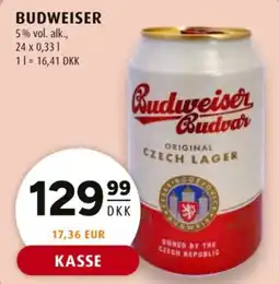 Scandinavian Park Budweiser tilbud