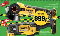 XL-BYG DeWalt vinkelsliber xr 18v tilbud