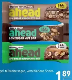 Citti ahead low sugar chocolate bar tilbud