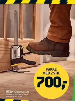 XL-BYG Stanley Fatmax Tradelift tilbud