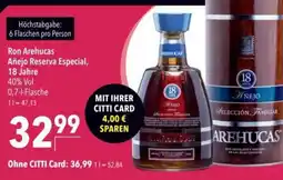 Citti Ron Arehucas Añejo Reserva Especial tilbud