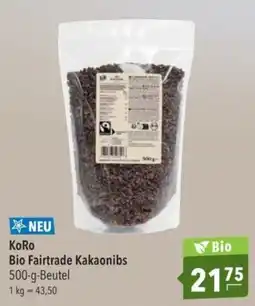 Citti KoRo Bio Fairtrade Kakaonibs tilbud