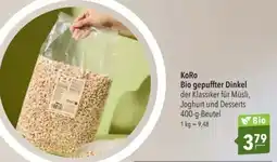 Citti KoRo Bio gepuffter Dinkel tilbud