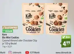 Citti Koro Bio Mini Cookies tilbud