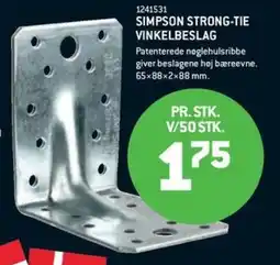 XL-BYG Simpson Strong-Tie vinkelbeslag tilbud