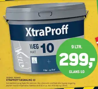 XtraProff vægmaling 10