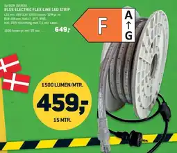 XL-BYG Blue Electric Flex-line Led Strip tilbud