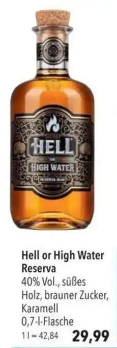 Hell or High Water Reserva
