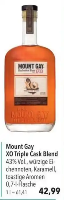 Mount Gay XO Triple Cask Blend