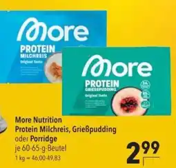 Citti More Protein Milchreis, Grießpudding oder Porridge tilbud