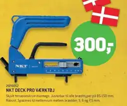 XL-BYG Nkt Deck Pro Værktøj tilbud