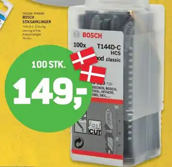 Bosch stiksavklinger