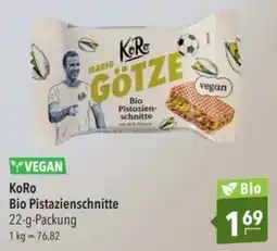 Citti KoRo Bio Pistazienschnitte tilbud