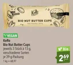 Citti KoRo Bio Nut Butter Cups tilbud