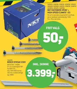 XL-BYG Bosch dyksav 230v tilbud