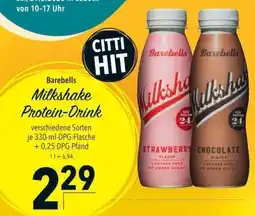 Citti Barebells milkshake protein-drink tilbud
