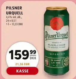 Scandinavian Park PILSNER URQUELL tilbud