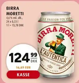Scandinavian Park BIRRA MORETTI tilbud