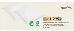 SENG WONDERLAND PILLOW LATEX HOVEDPUDE tilbud