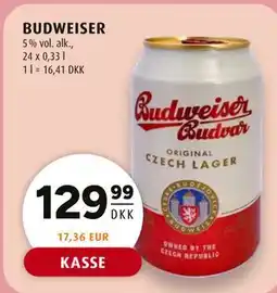 Scandinavian Park BUDWEISER tilbud