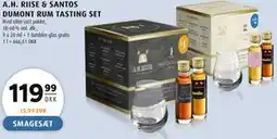 Scandinavian Park A.H. RIISE & SANTOS DUMONT RUM TASTING SET tilbud