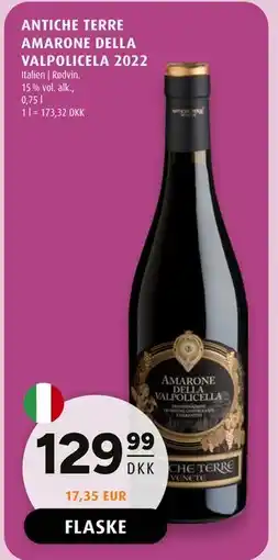 Scandinavian Park ANTICHE TERRE AMARONE DELLA VALPOLICELA 2022 tilbud