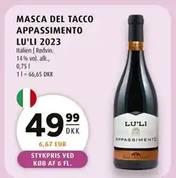 Scandinavian Park MASCA DEL TACCO APPASSIMENTO LU'LI 2023 tilbud