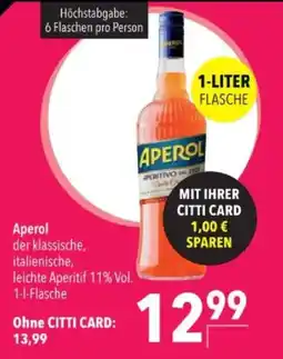 Citti Aperol tilbud