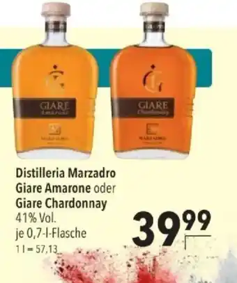 Giare Amarone oder Giare Chardonnay