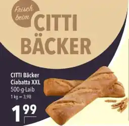 Citti Citti Bäcker Ciabatta XXL tilbud