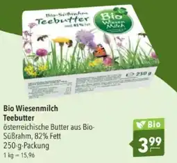 Citti Bio Wiesenmilch Teebutter tilbud