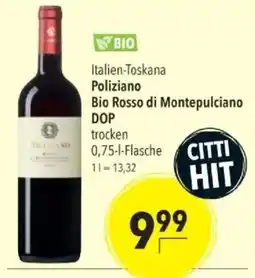 Citti Poliziano Bio Rosso di Montepulciano DOP tilbud