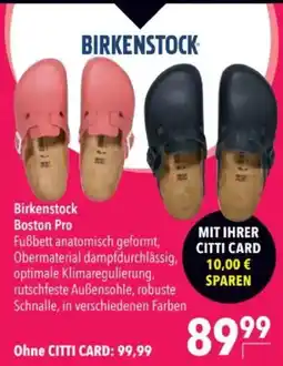 Citti Birkenstock Boston Pro tilbud